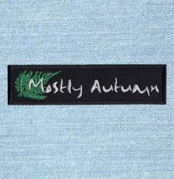 Mostly Autumn - Small Embroidery Patch