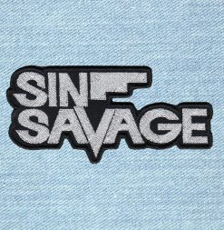 Sin Savage - Small Embroidery Patch
