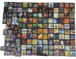 DEATHCORE METAL 10pcs/Lot Random Mix Sew-On Patches Fashion Vest Printed Patch