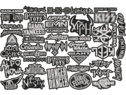 GLAM METAL full EMBROIDERY Shaped 10pcs/Lot Random Mix Sew-On Patches Fashion Battle Vest Patch