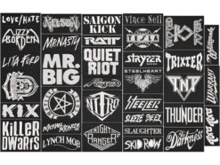 Alternative view of GLAM METAL full EMBROIDERY Flat 10pcs/Lot Random Mix Sew-On Patches Fashion Battle Vest Patch