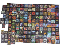 DEATH METAL 10pcs/Lot Random Mix Sew-On Patches Fashion Vest Printed Patch