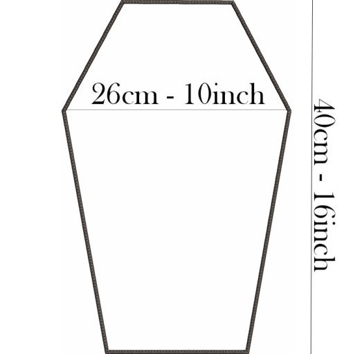 Opeth - Coffin Shape Printed Back Patch - Image 2