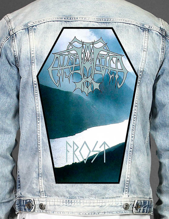 Enslaved - Coffin Shape Printed Back Patch