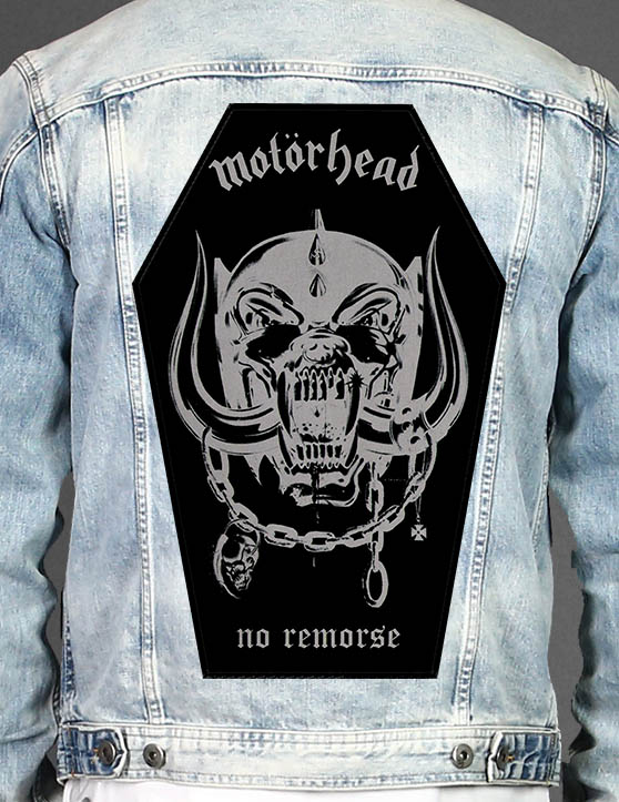 Motorhead N - Coffin Shape Printed Back Patch