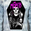 Misfits- Coffin Shape Printed Back Patch
