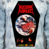 Nuclear Assault - Coffin Shape Printed Back Patch