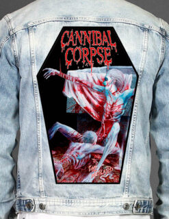 Cannibal Corpse - Coffin Shape Printed Back Patch