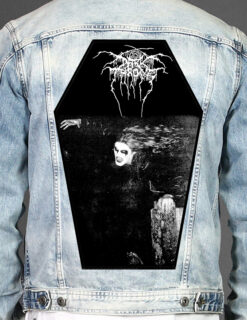 Darkthrone - Coffin Shape Printed Back Patch