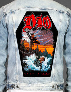 Dio - Coffin Shape Printed Back Patch