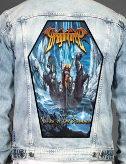 Dragonforce - Coffin Shape Printed Back Patch