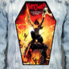 Manowar - Coffin Shape Printed Back Patch