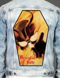 Mercyful Fate - Coffin Shape Printed Back Patch