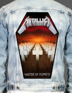 Metallica - Coffin Shape Printed Back Patch