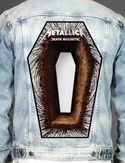 Metallica D - Coffin Shape Printed Back Patch