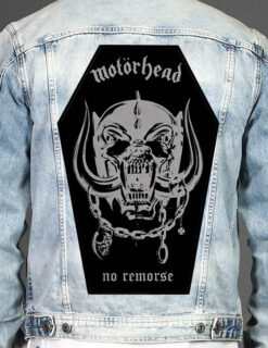 Motorhead N - Coffin Shape Printed Back Patch