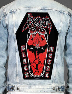 Venom - Coffin Shape Printed Back Patch