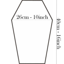 Alternative view of Watain - Coffin Shape Printed Back Patch