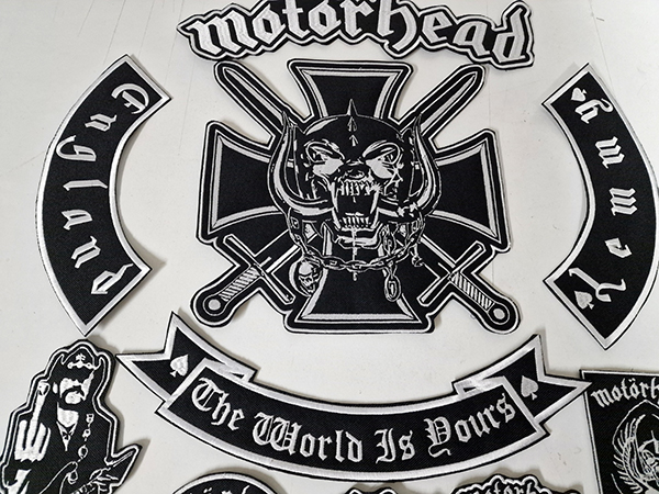 Motörhead The World Is Yours Embroidered Full Patch Set for Battle Vest – 17PCS - Image 9