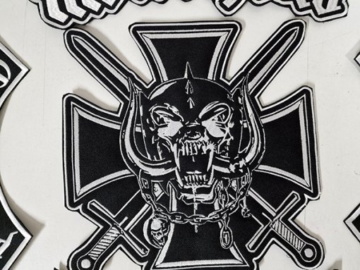 Motörhead The World Is Yours Embroidered Full Patch Set for Battle Vest – 17PCS - Image 10