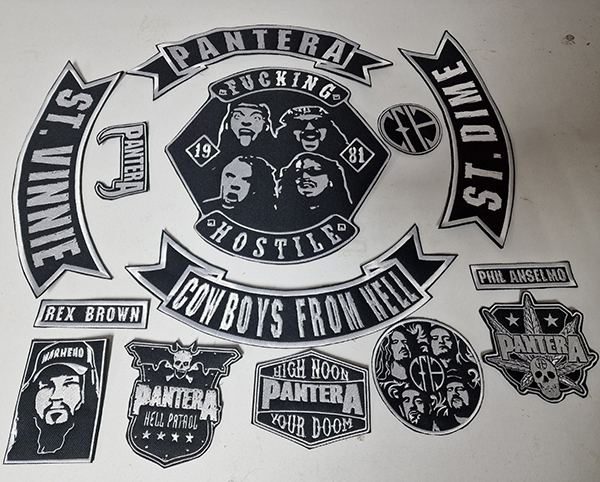 Pantera CFH Embroidered Full Patch Set for Battle Vest – 14PCS - Image 5