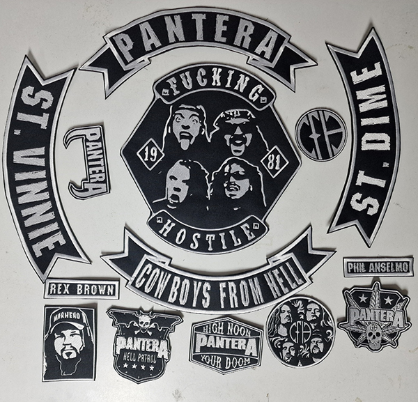 Pantera CFH Embroidered Full Patch Set for Battle Vest – 14PCS - Image 3