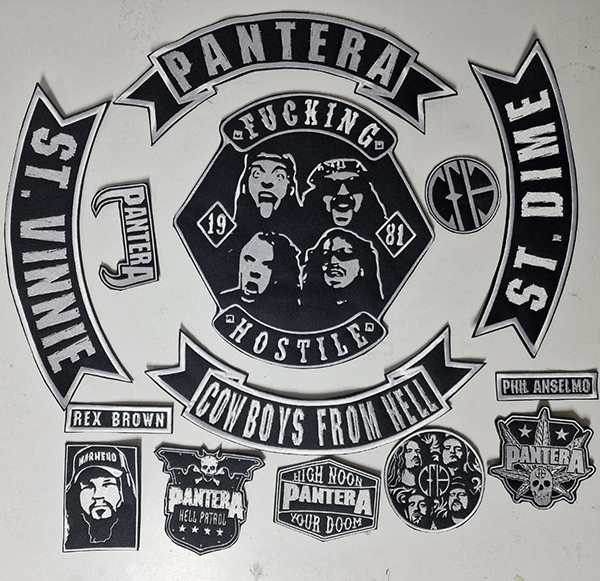 Pantera CFH Embroidered Full Patch Set for Battle Vest – 14PCS - Image 4