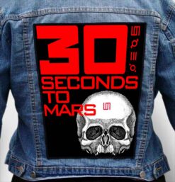 30 SECONDS TO MARS 2 - Photo Quality Printed Back Patch
