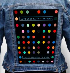 30 SECONDS TO MARS 3 - Photo Quality Printed Back Patch