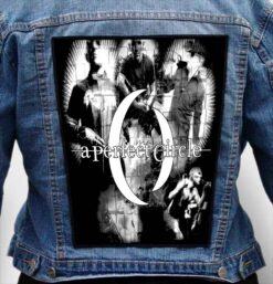 A PERFECT CIRCLE 8 - Photo Quality Printed Back Patch