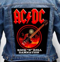 AC DC 10 - Photo Quality Printed Back Patch