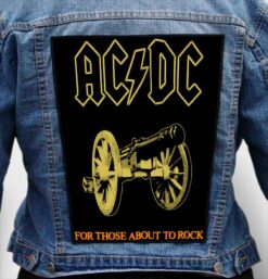 AC DC 13 - Photo Quality Printed Back Patch