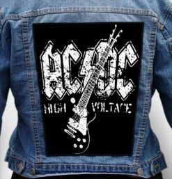 AC DC 14 - Photo Quality Printed Back Patch