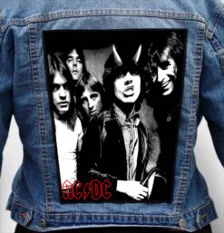 AC DC 15 - Photo Quality Printed Back Patch