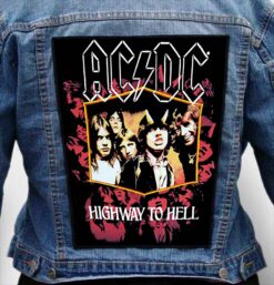 AC DC 17 - Photo Quality Printed Back Patch