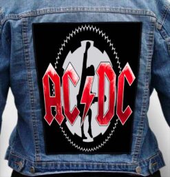 AC DC 19 - Photo Quality Printed Back Patch