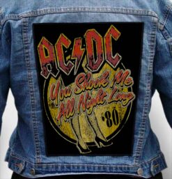AC DC 23 - Photo Quality Printed Back Patch