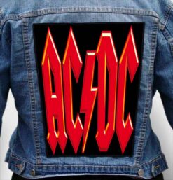 AC DC 30 - Photo Quality Printed Back Patch