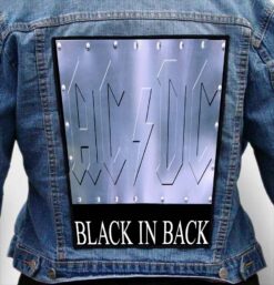 AC DC 6 - Photo Quality Printed Back Patch