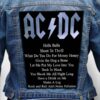 AC DC 7 - Photo Quality Printed Back Patch