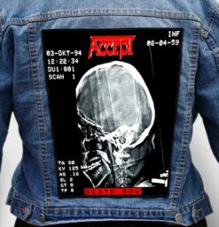ACCEPT 3 - Photo Quality Printed Back Patch