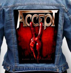 ACCEPT 4 - Photo Quality Printed Back Patch