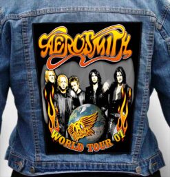 AEROSMITH 10 - Photo Quality Printed Back Patch