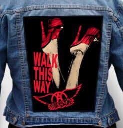 AEROSMITH 12 - Photo Quality Printed Back Patch