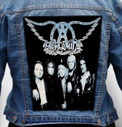 AEROSMITH 6 - Photo Quality Printed Back Patch