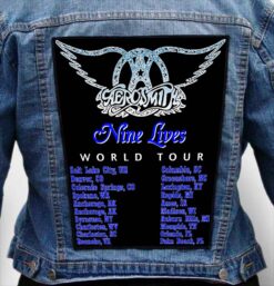 AEROSMITH 7 - Photo Quality Printed Back Patch