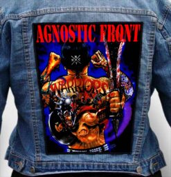 AGNOSTIC FRONT 5 - Photo Quality Printed Back Patch