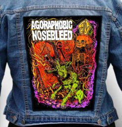 AGORAPHOBIC NOSEBLEED 1 - Photo Quality Printed Back Patch