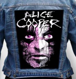 ALICE COOPER 7 - Photo Quality Printed Back Patch