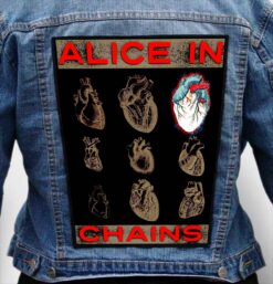 ALICE IN CHAINS 12 - Photo Quality Printed Back Patch